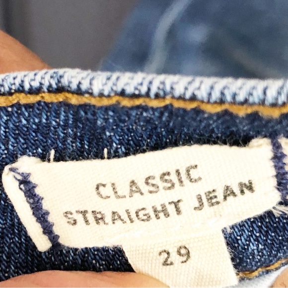 Madewell classic, straight leg jeans - Picture 8 of 12
